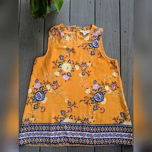 Floral Sleeveless Top